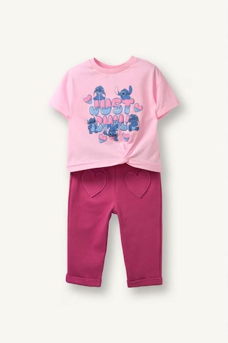 Defacto Dısney Lılo & Stıtch 2li Takım Kız Bebek H0640a526sppn171 Pembe-pn171