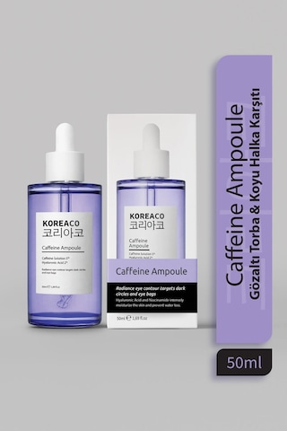Koreaco Caffeine & Hyaluronic Acid İçerikli Ampoule 50 ML