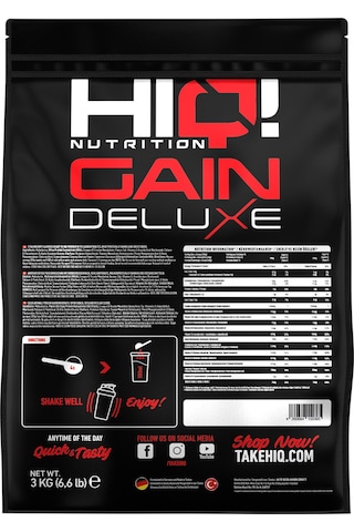 Hıq Gain Deluxe 3 Kg Strawberry Paradıse Flavored