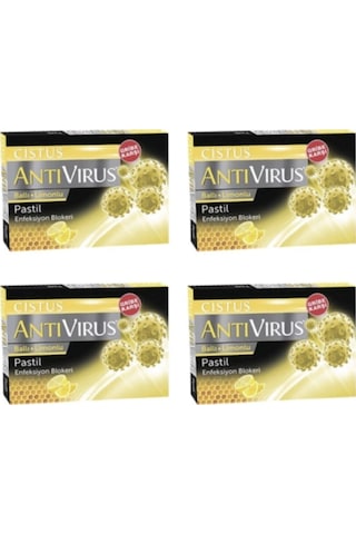 Cıstus Antivirus Pastil Ballı Limonlu 4 Adet