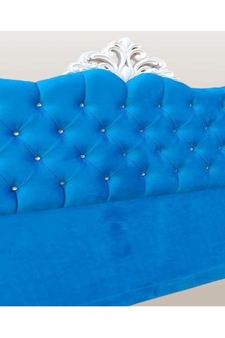 Başlık 90329 Dk Çift Kişilik 120 Avangart Turkuaz Baby Face Kumaş Dolgun Kapitone