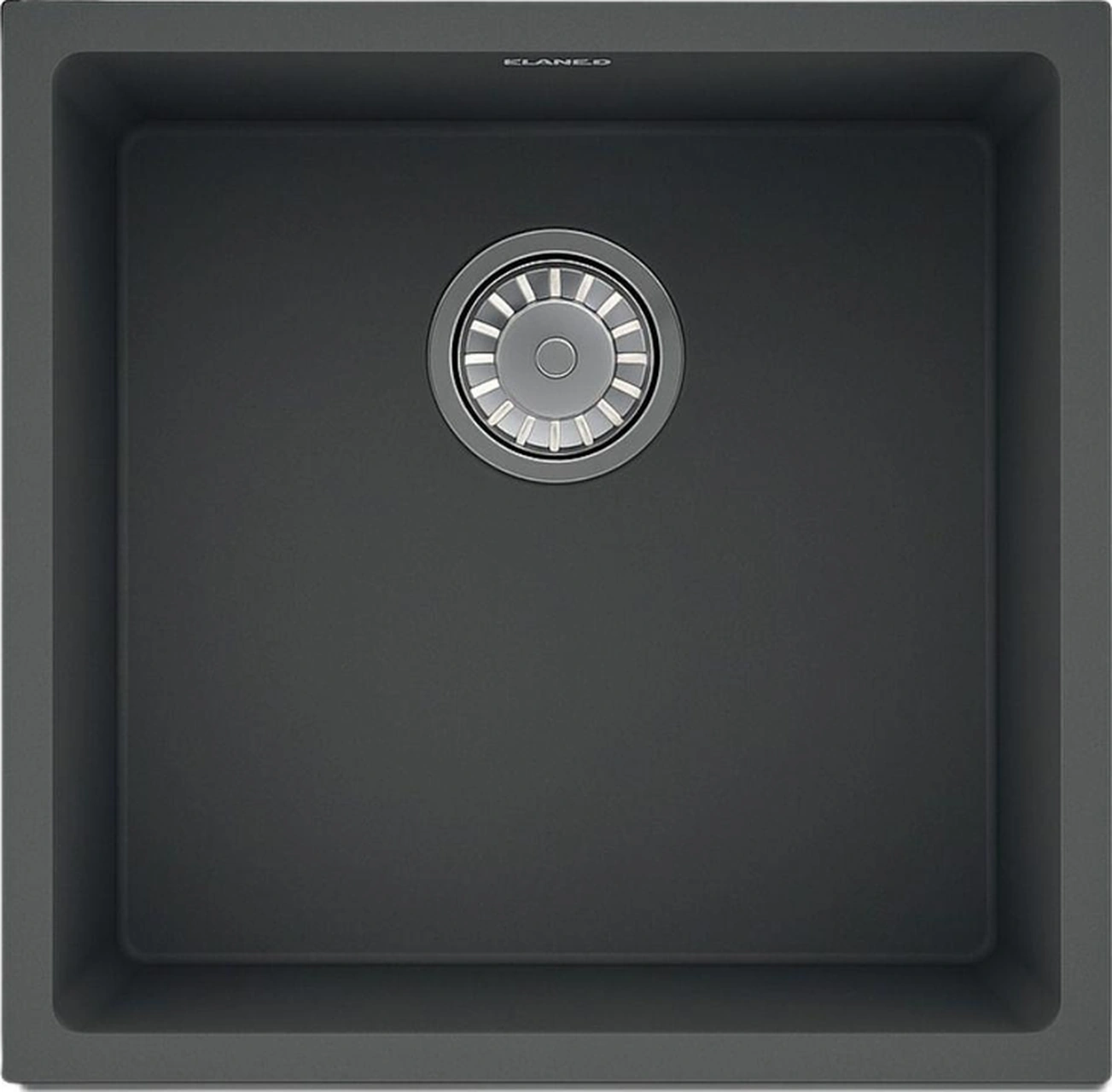 Real Stone Steep 50x40 Gri Granit Mutfak Eviyesi Gri