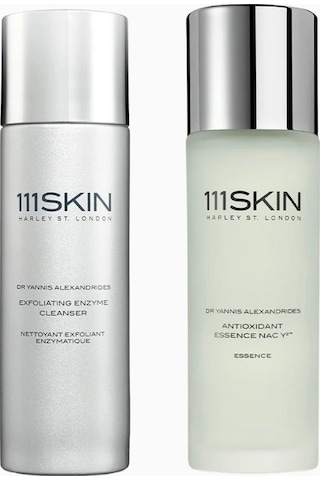 111skin Skin Prep Set Enzyme Cleanser & Antioxidant Essence Cilt Bakım Setleri