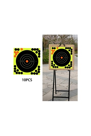 Dolıty 10'lu Paket Sıçrayan Atış Hedefleri 8 Inç Kendinden Sarı
