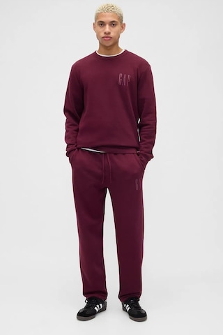 Gap V-lw Db Fleece Erkek Sweatshirt Kırmızı