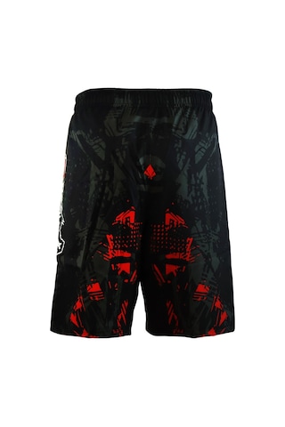 Dragondo M01 Red Maze Mma Şortu Antrenman Şortu Siyah