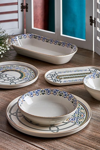 Neva N3159 Mentol Jülide 27 Prç Yemek Takımı