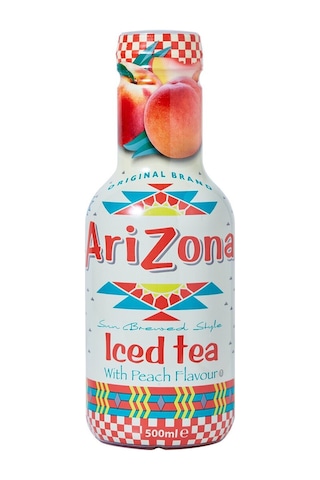 Arizona Iced Tea Şeftali Aromalı Soğuk Çay 450 Ml