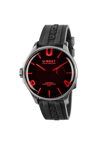 U-boat 8465/b Erkek Kol Saati Siyah