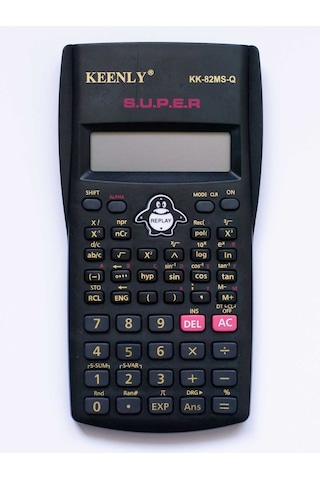 Keenly KK-82MS-Q 240 Fonksiyonlu 12 Hane Hesap Makinesi