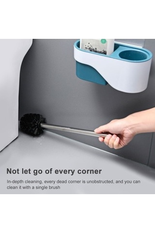 Tongxida Uzun Tuvalet Tuvalet Tipi Temizleme Sonesi Saplı Qj Monte Fırçası Fırçası Ev Duvara Delmesiz Diğer