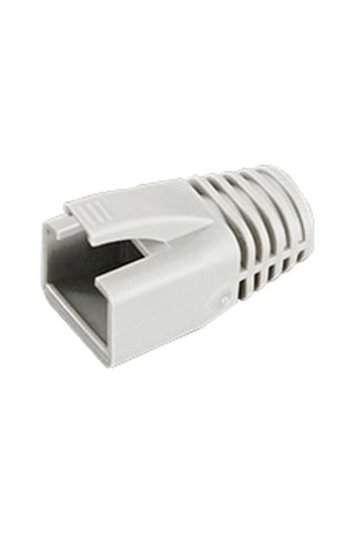 Canovate 100 Adet Rj45 Boot Cat6 Utp Gri Modüler Fiş Koruyucu