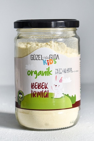 Organik İrmik 500 Gr +6 Ay 350 G