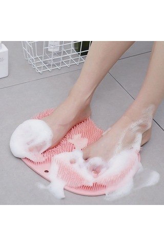 Buffer Çok Amaçlı Esnek Yumuşak Banyo El Ayak Vücut Plastik Duş Matı Plastik Banyo Matı Belirtilmemis