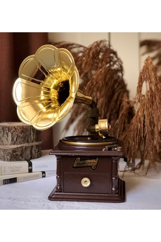 Nostaljik Müzik Kutusu Gramofon