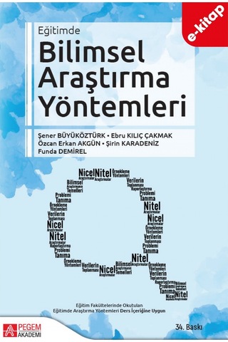 Eğitimde Bilimsel Araştırma Yöntemleri E-kitap