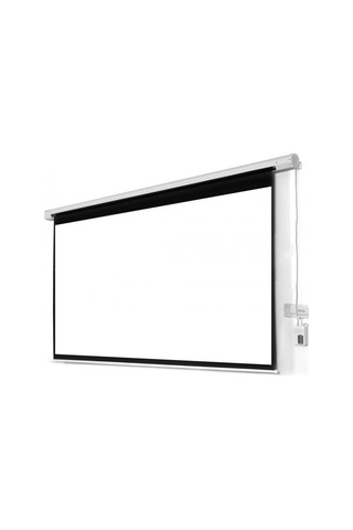 Sanper Sp-350 350X300 Motorlu Projeksiyon Perdesi 2 Adet Kumandalı