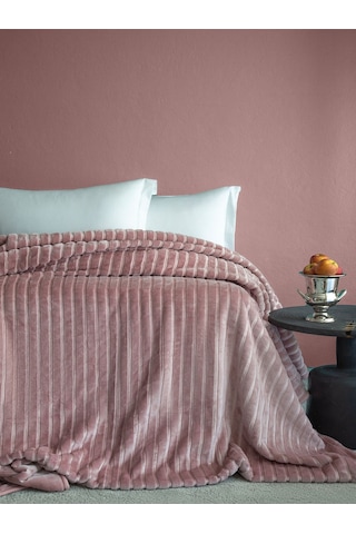 Bedline Gentle Battaniye Blush 200 220 Cm Pembe