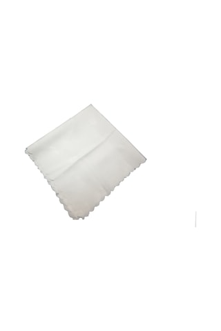 Saten Gelin Nişan Bohçası Beyaz 80x80 CM