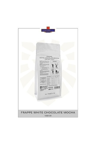 Simonelli Frappe Ice Coffee White Chocolate Mocha 1 KG