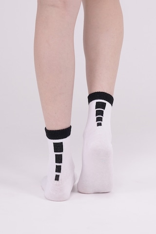 The Socks Company 3 Çift Kadın Beyaz Tenis Çorabı Beyaz