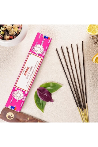 Satya Rose Gül Aromalı Masala Stick Tütsü