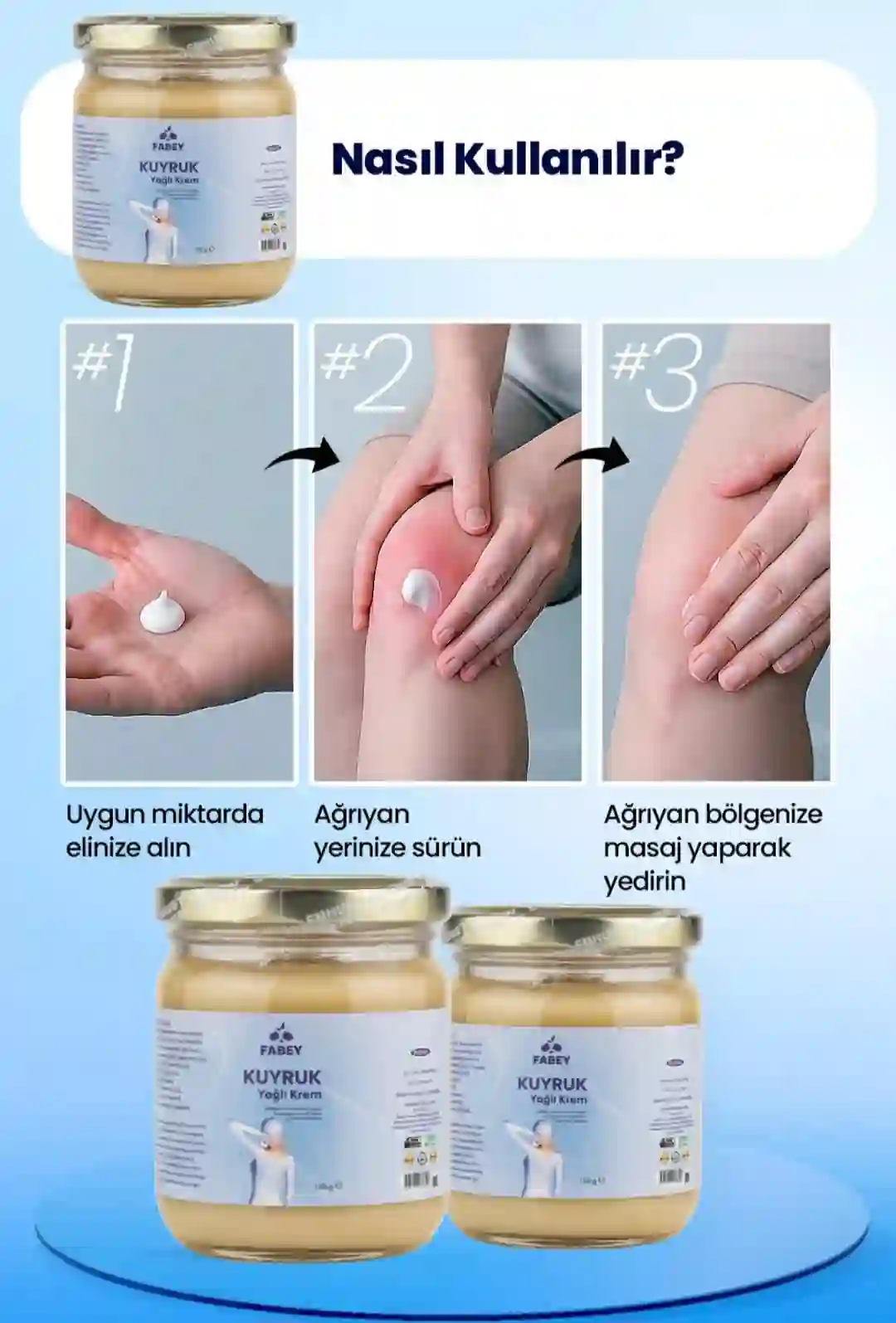 Esfabey Kuyruk Yağlı Krem 150g