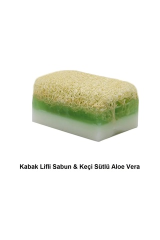 6li Set Kabak Lifli Aloe Veralı Keçi Sütlü Sabun Hlu Yüz Masaj Aleti Yüz Kesesi Cilt Ruşur Taşı