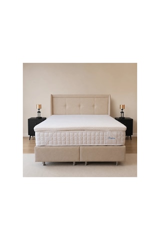 Sleepoos Çift Kişilik 7 CM Lateks Yatak Pedi