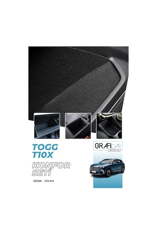 Togg T10x Uyumlu Konfor Seti Araç İçi Ses Giderici Kaplama