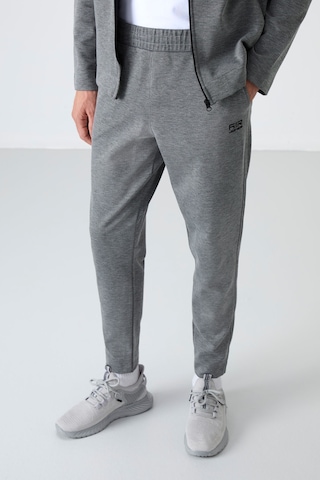 Tommy Life Carlos Gri Melanj Standart Kalıp Erkek Eşofman Takım - 85209 GRİ MELANJ