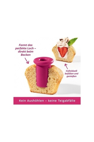 Ulzyvf Yuvarlak Tıpa Silikon Seti, Pembe Mutfak Kek Kalp Kalıp, Gw Kalp Şekli Pembe Kalp Şekli Pembe