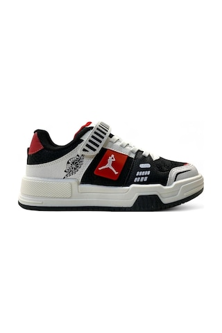 Cool King Siyah-kırmızı Erkek Çocuk Sneaker Spor Ayakkabı Kırmızı - Siyah