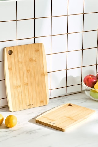 Karaca Delphın Bamboo 2'li Pro Kesme Tahtası