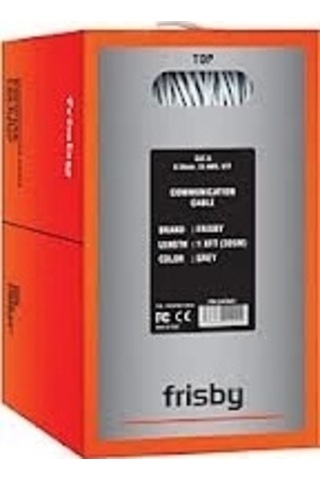 Ontech - Frısby Fr-cat601 305mt 0.58mm 23awg Cat6 Utp Kablo Gri