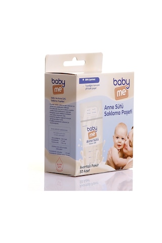 Baby Me Süt Saklama Poşeti 50 Adet