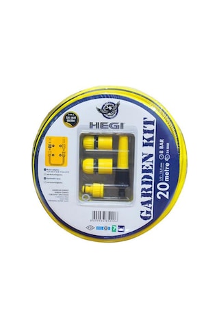 Hegi Garden Kit 317006001 1/2" 12.5 MM Bahçe Hortumu 20 M