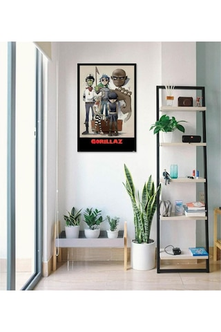 Gorillaz Rock Müzik Duvar Posteri - Çerçevesiz