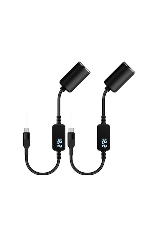 Honeybeeshop 2 Adet Usb C Erkek 12v Sigara Cakmak Adaptoru Hizli 18w Sarj Kompakt Arac Donusturucu Kablosu Dash Cam Led Isiklar Gps Icin