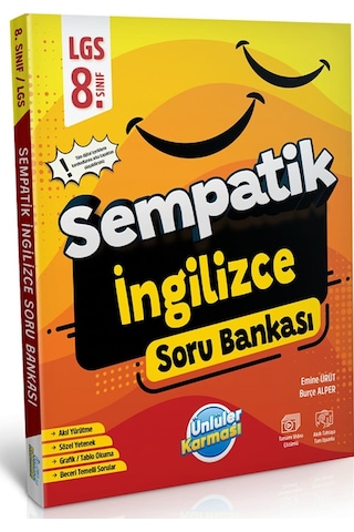 Ünlüler 8. Sınıf Lgs İngilizce Sempatik Soru Bankası Ünlüler Yayı