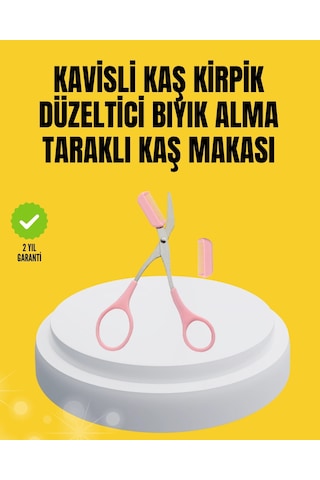 Mey İthalat Kaş, Kirpik Ve Tırnak Çevresi Temizliği İçin Çok Fonksiyonlu Makas