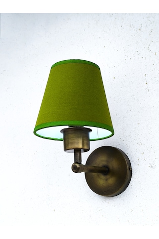 Shimmer Duvar Apliği Eskitme Gold Haki Başlıklı Haki