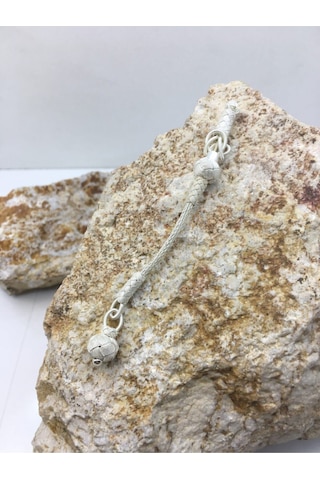 Gümüş Kazaziye Tekli Top Püskül