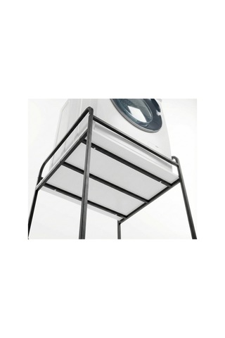 Çamaşır Makinesi Rafı Metal Siyah 66 Cm Çok Renkli