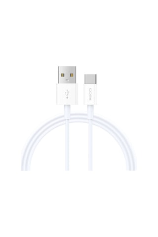 Rs06c Type-c Şarj Ve Data Kablo 3a Hızlı Şarj Özellikli Usb To Type-c 1m Beyaz