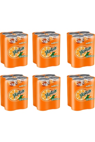 Yedigün Portakal Meyveli Gazoz 330 Ml X 24 Adet