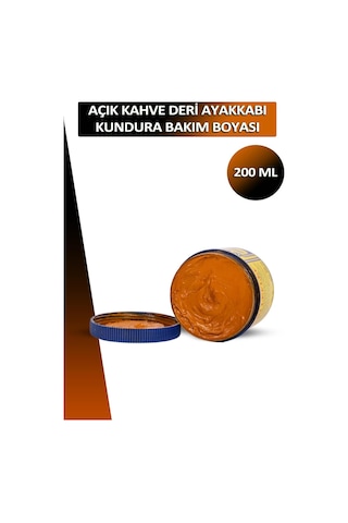 Bağcık + Nuri Leflef Deri Ayakkabı Kundura Bakım Boyası 200 Ml Set 001