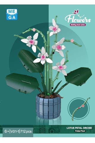 Blok Çiçek 712 Parça Lotus