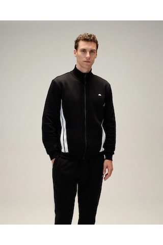 Ellesse 6wm1022-bk Erkek Fermuarlı Sweat Siyah