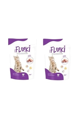 Floki Tavuklu Yetişkin Kedi Maması 2 x 500 G